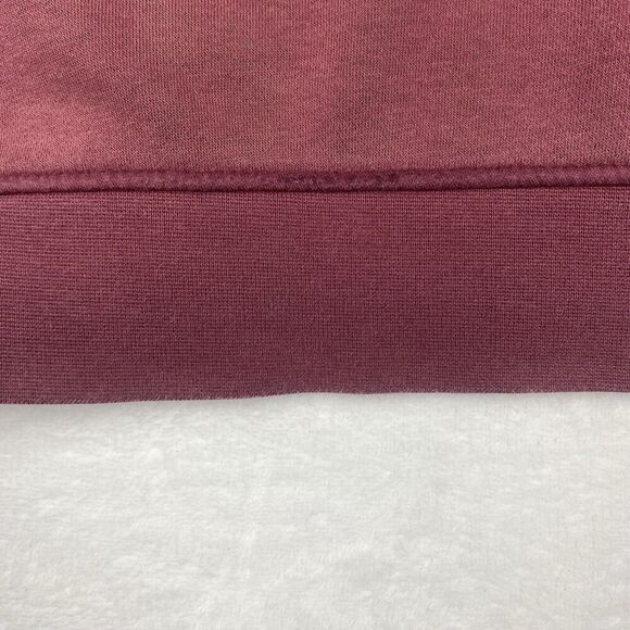 Jordan Hoodie Adult Medium Cherry Red Sweatshirt Logo Pockets Pullover Casual - Picture 7 of 11
